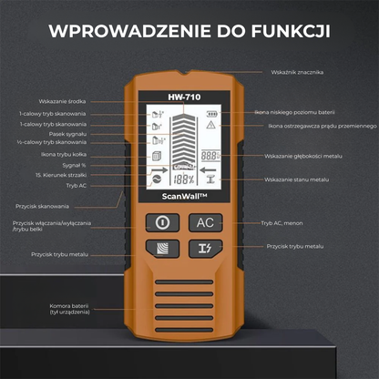 ScanWall™  | Poznaj, co kryje się za ścianą – wierć bezpiecznie
