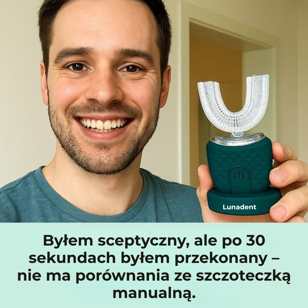 Lunadent™ | Rewolucja w szczotkowaniu – Czyste zęby, bez wysiłku