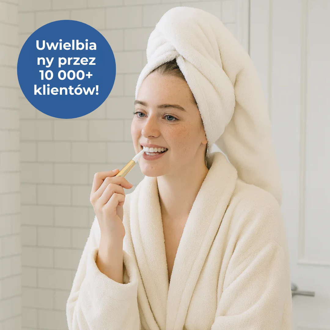 PerłaSmile™ | Szybki i delikatny sposób na bielsze zęby – gdziekolwiek i kiedykolwiek