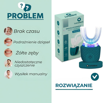 Lunadent™ | Rewolucja w szczotkowaniu – Czyste zęby, bez wysiłku