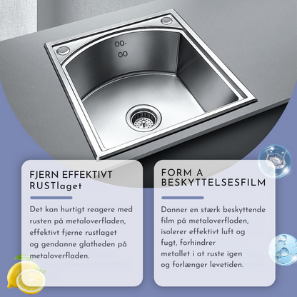 RustRemove™ | Pożegnaj rdzę – mocne, bezpieczne i delikatne rozwiązanie