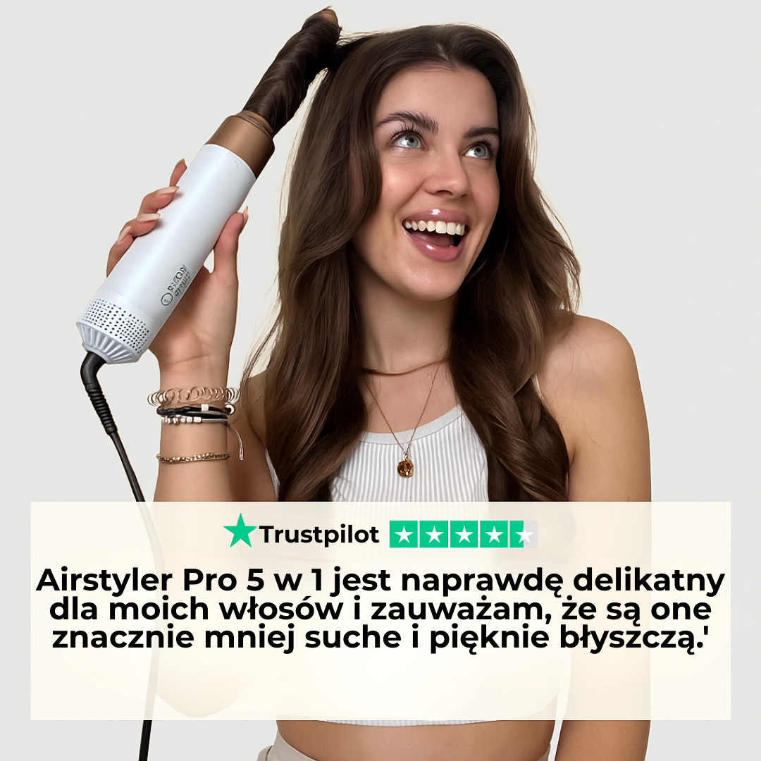 AirWave 5-in-1 | Efekt jak z salonu w domu – wystylizuj włosy w kilka minut