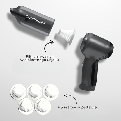 DuoForce™ | 💥 Two Functions. Jedno Urządzenie. Maksymalna Moc. DuoForce™ to rewolucja w czyszczeniu auta! 💨