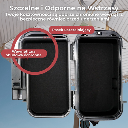 ValuLock™ | Zrelaksuj się bez obaw – Oto idealna plażowa skrytka na Twoje kosztowności!