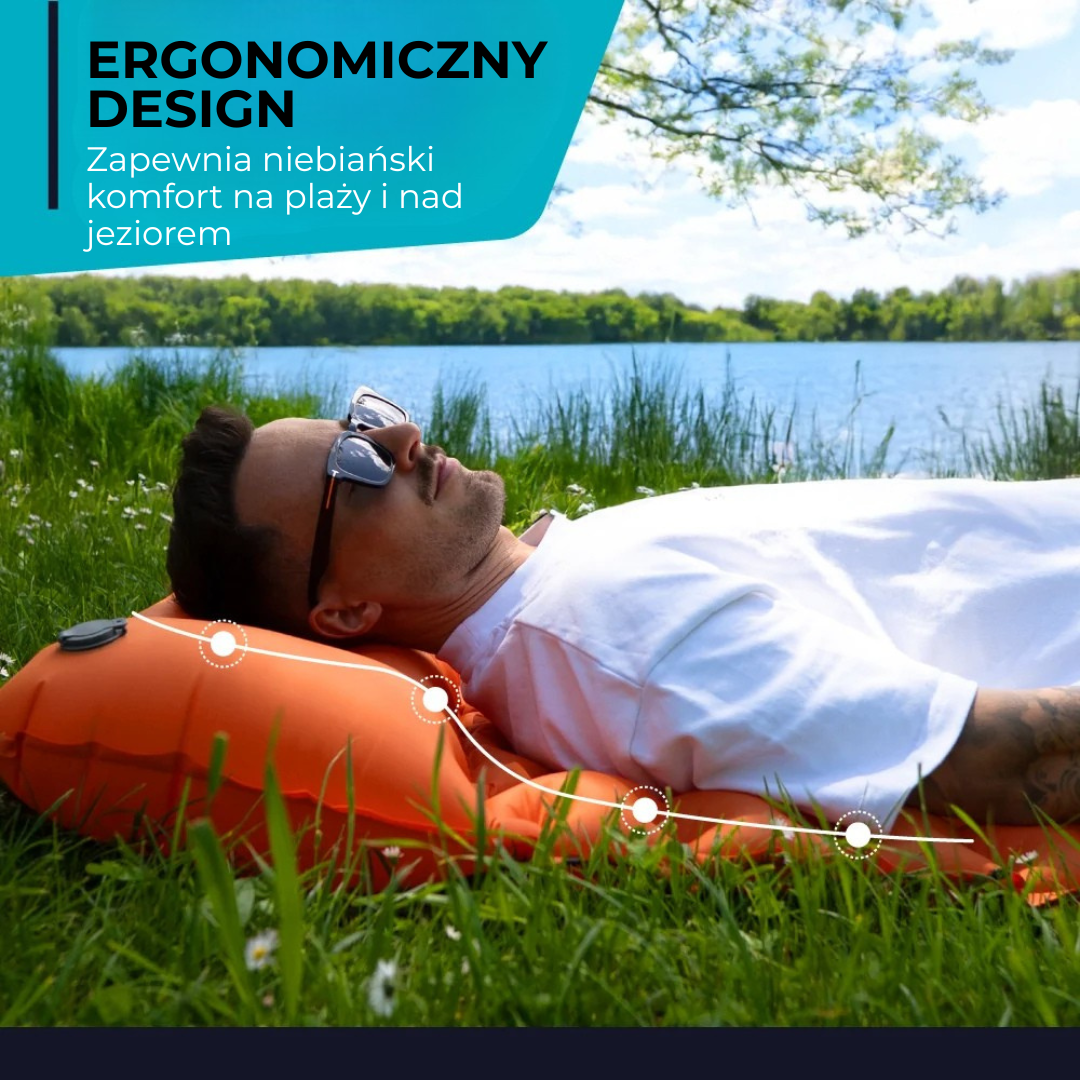 Lufta Mat™ | Ultralekka i kompaktowa mata do spania – idealna w podróży