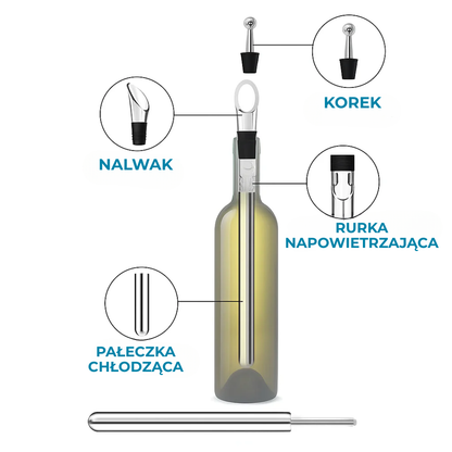 VinoChill™| Odkryj Sekret Idealnie Schłodzonego Wina w Kilka Sekund