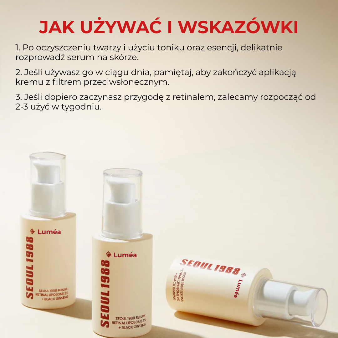 Luméa Seoul 1988 Serum | Blask zaczyna się tutaj: Delikatne, a zarazem skuteczne serum, które pokocha Twoja skóra