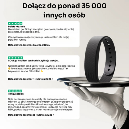 SilentRise™ – inteligentny budzik wibracyjny dla osób śpiących głęboko🌙