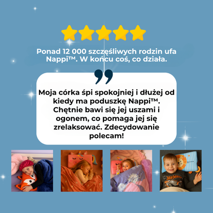 Nappi™ | Poduszka dla dzieci zapewniająca spokojny sen