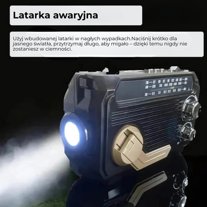 SafeSignal™ | Radio awaryjne z powerbankiem