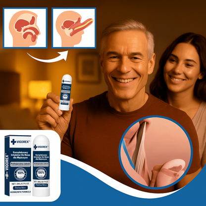 Vigorex™| Inhalator – Twarda erekcja w 5 minut – bez tabletek!