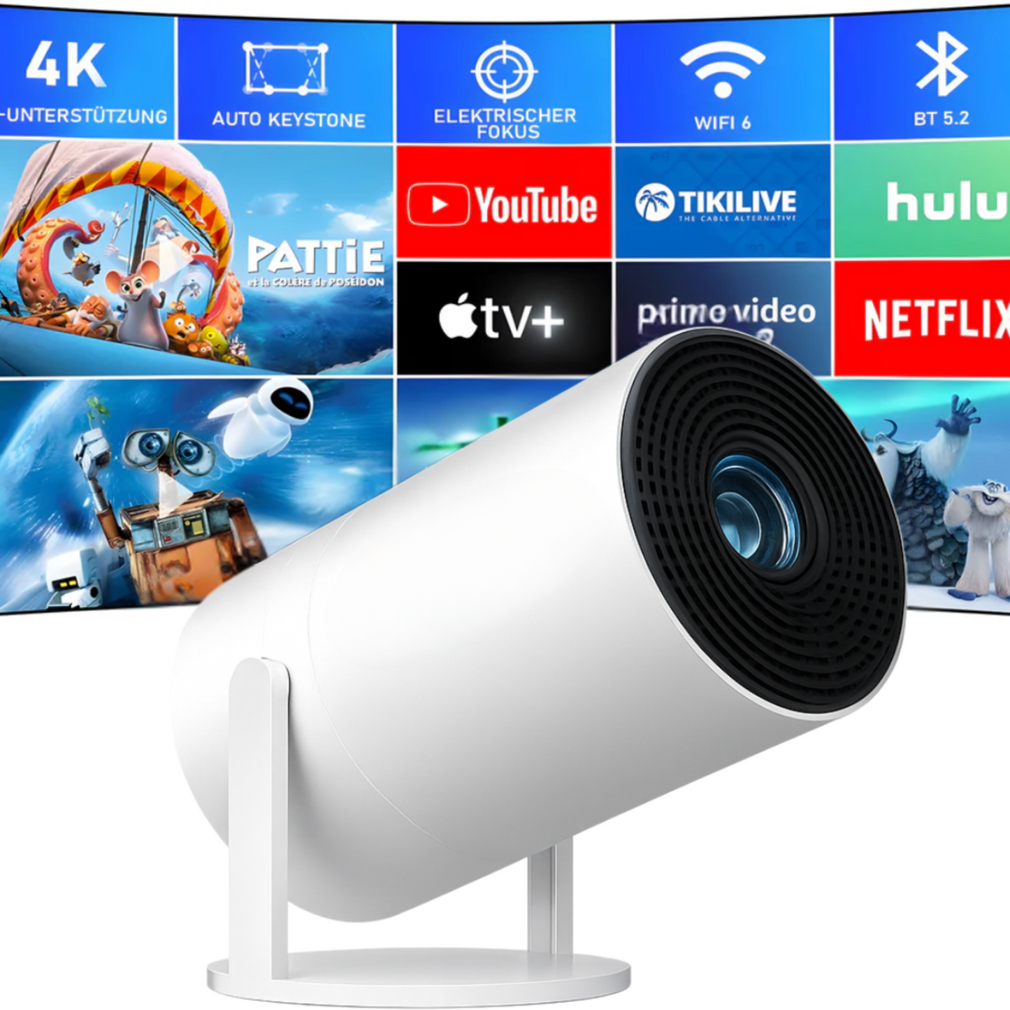 Zentro™ | Mobilne Kino 130" w Twoim Domu