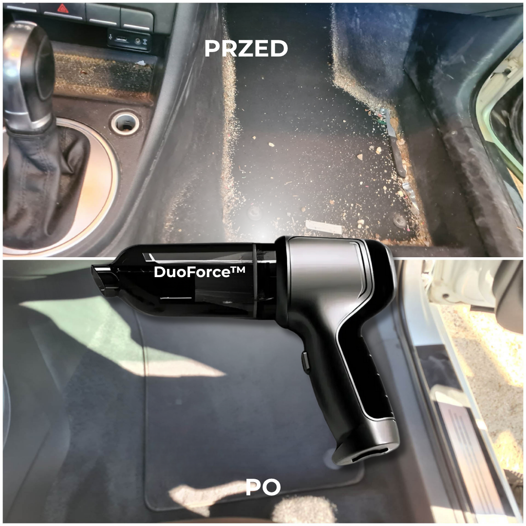 DuoForce™ | 💥 Two Functions. Jedno Urządzenie. Maksymalna Moc. DuoForce™ to rewolucja w czyszczeniu auta! 💨