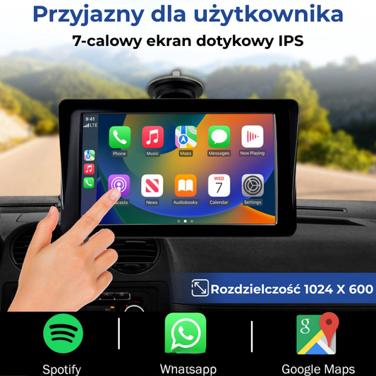 AutoLink™ | Zmień każdy samochód w inteligentny system infotainment w zaledwie 2 minuty!