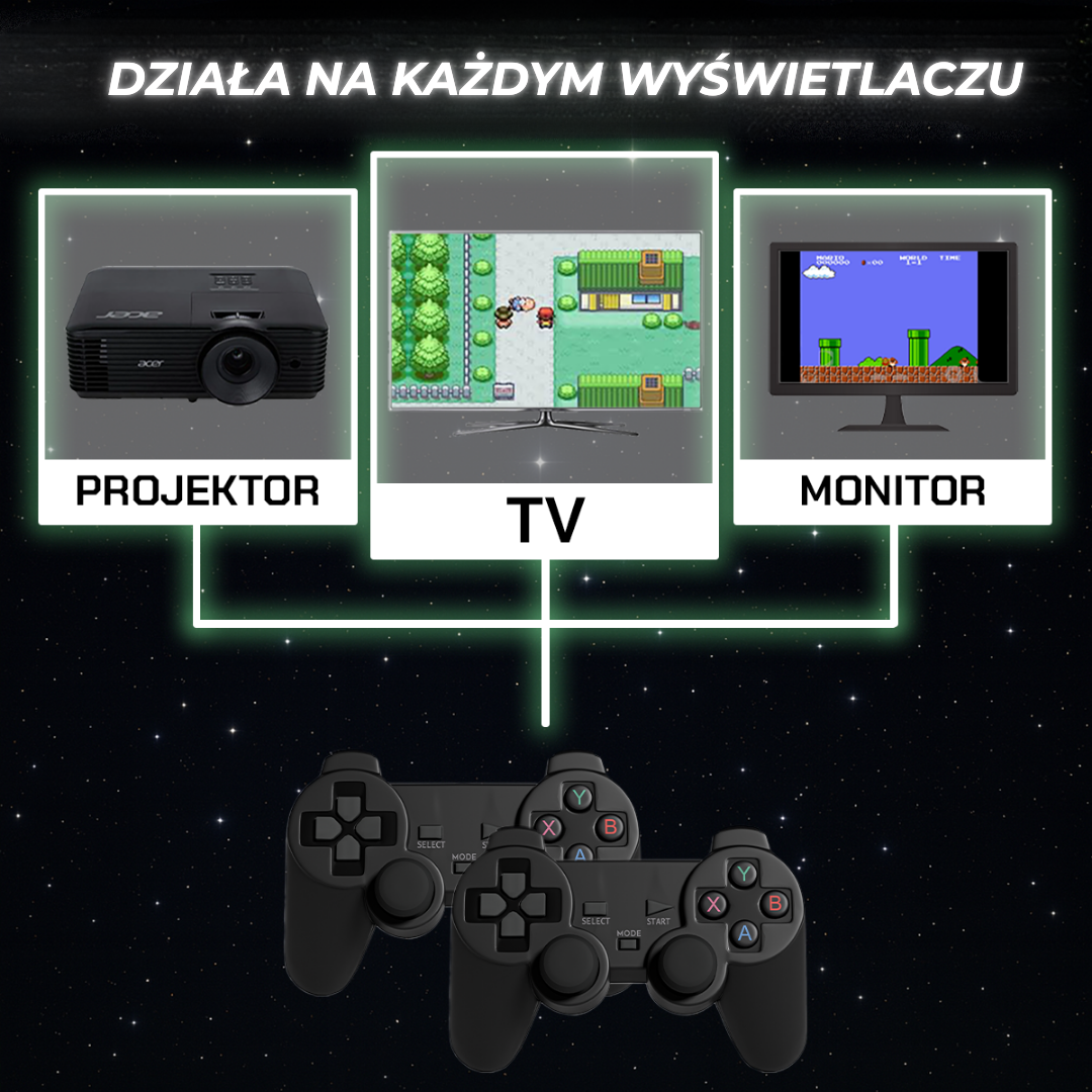 GameWave G11 Pro™ | Rozpal na nowo swoją dzieciństwo – Najlepsza Retro Gamingowa Odnowa!