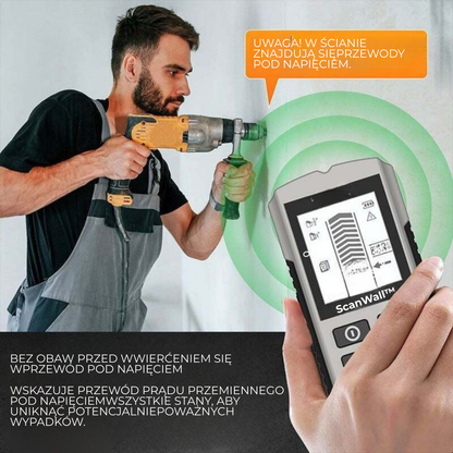 ScanWall™  | Poznaj, co kryje się za ścianą – wierć bezpiecznie