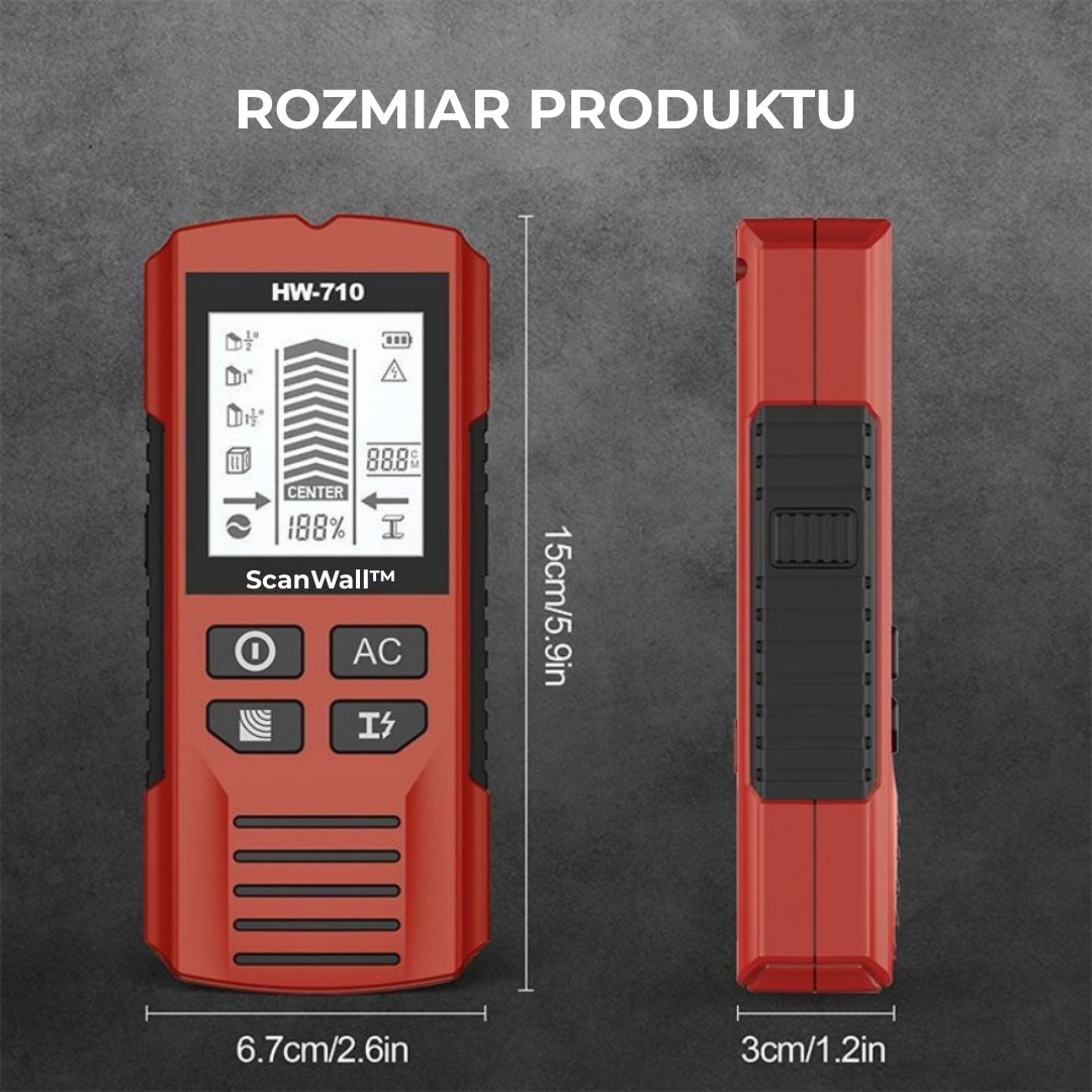 ScanWall™  | Poznaj, co kryje się za ścianą – wierć bezpiecznie