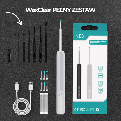 WaxClear™ – Inteligentne czyszczenie uszu z wykorzystaniem zaawansowanej technologii