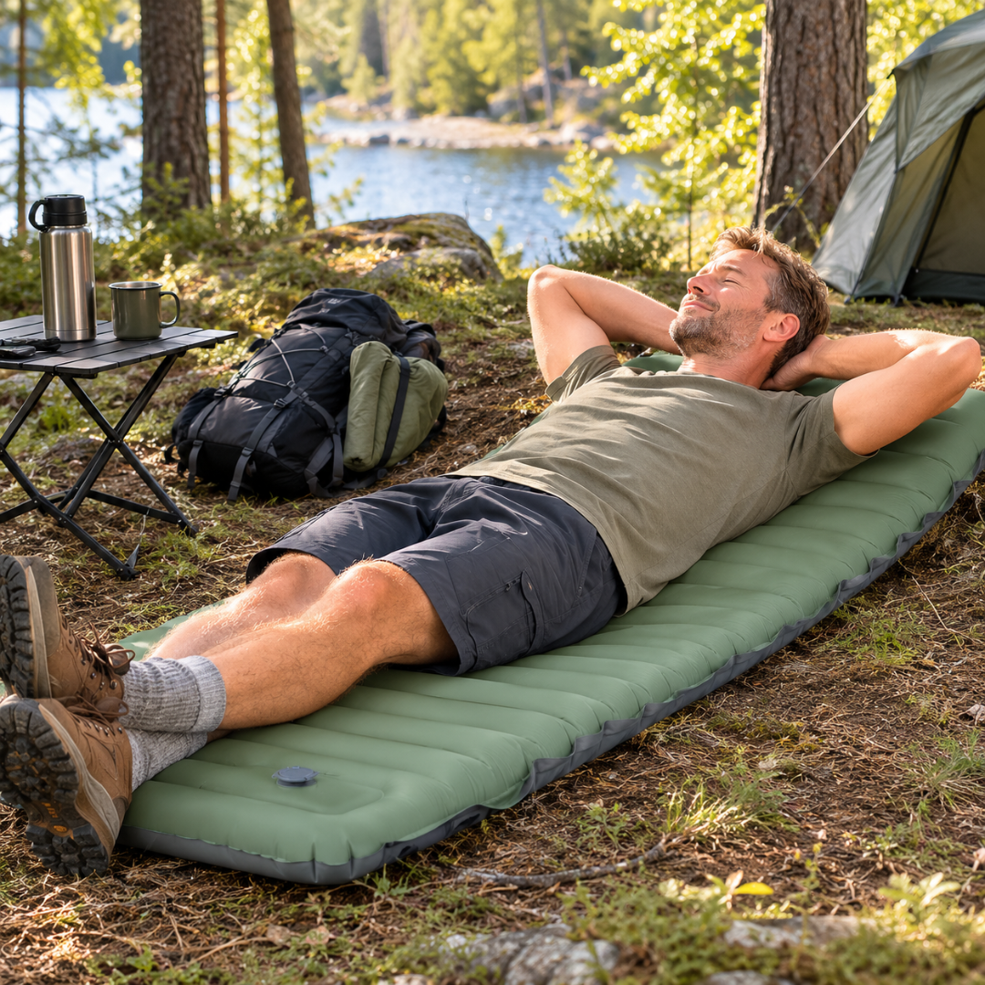 TrailRest™ | Przestań budzić się obolały po każdej nocy pod namiotem