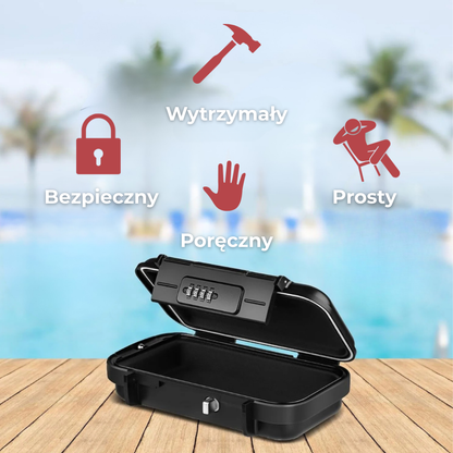 ValuLock™ | Zrelaksuj się bez obaw – Oto idealna plażowa skrytka na Twoje kosztowności!