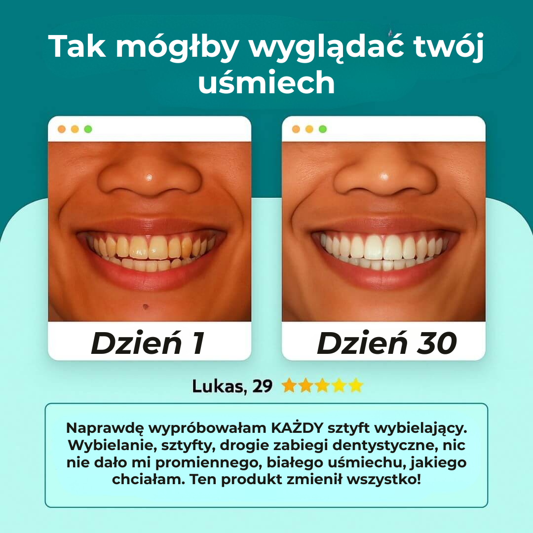 Lunadent™ | Rewolucja w szczotkowaniu – Czyste zęby, bez wysiłku