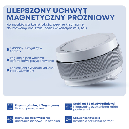 SteadyHold Pro™ | Niezachwiany Chwyt, Swoboda 360° | Bądź w Kontakcie Gdziekolwiek Jesteś