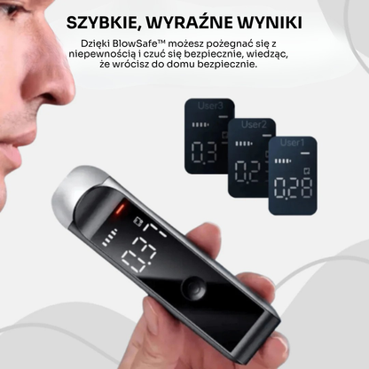 BlowSafe™ – przenośny alkomat, któremu zaufały tysiące osób w całej Europie 🇵🇱
