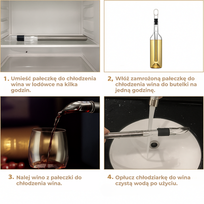 VinoChill™| Odkryj Sekret Idealnie Schłodzonego Wina w Kilka Sekund