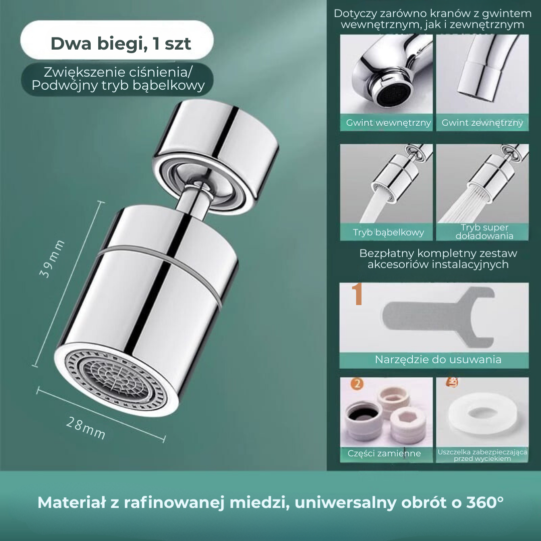 Flow360™ | Bateria 720° Luxury – Styl, Wytrzymałość i Inteligentna Funkcjonalność w Jednym!