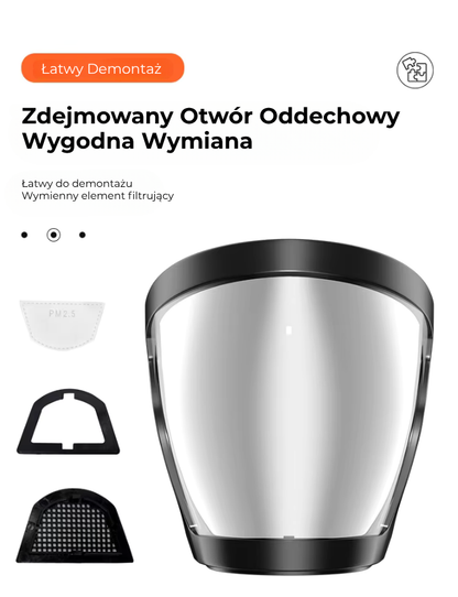 DustProtect™ | Dla budowlańców, ogrodników i nie tylko – Zaufana ochrona całej twarzy
