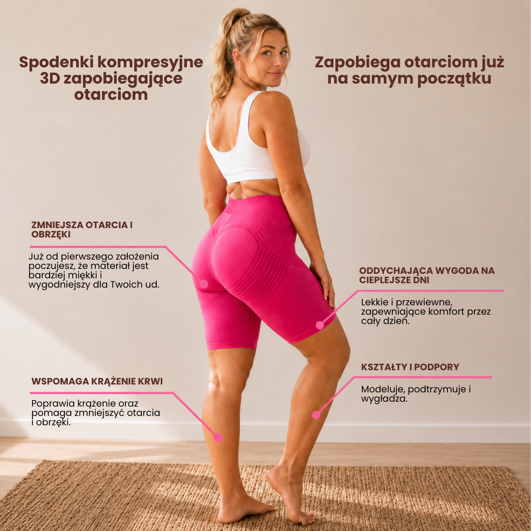 Sculptwear™ Short | Spodenki rowerowe 3D zapobiegające otarciom