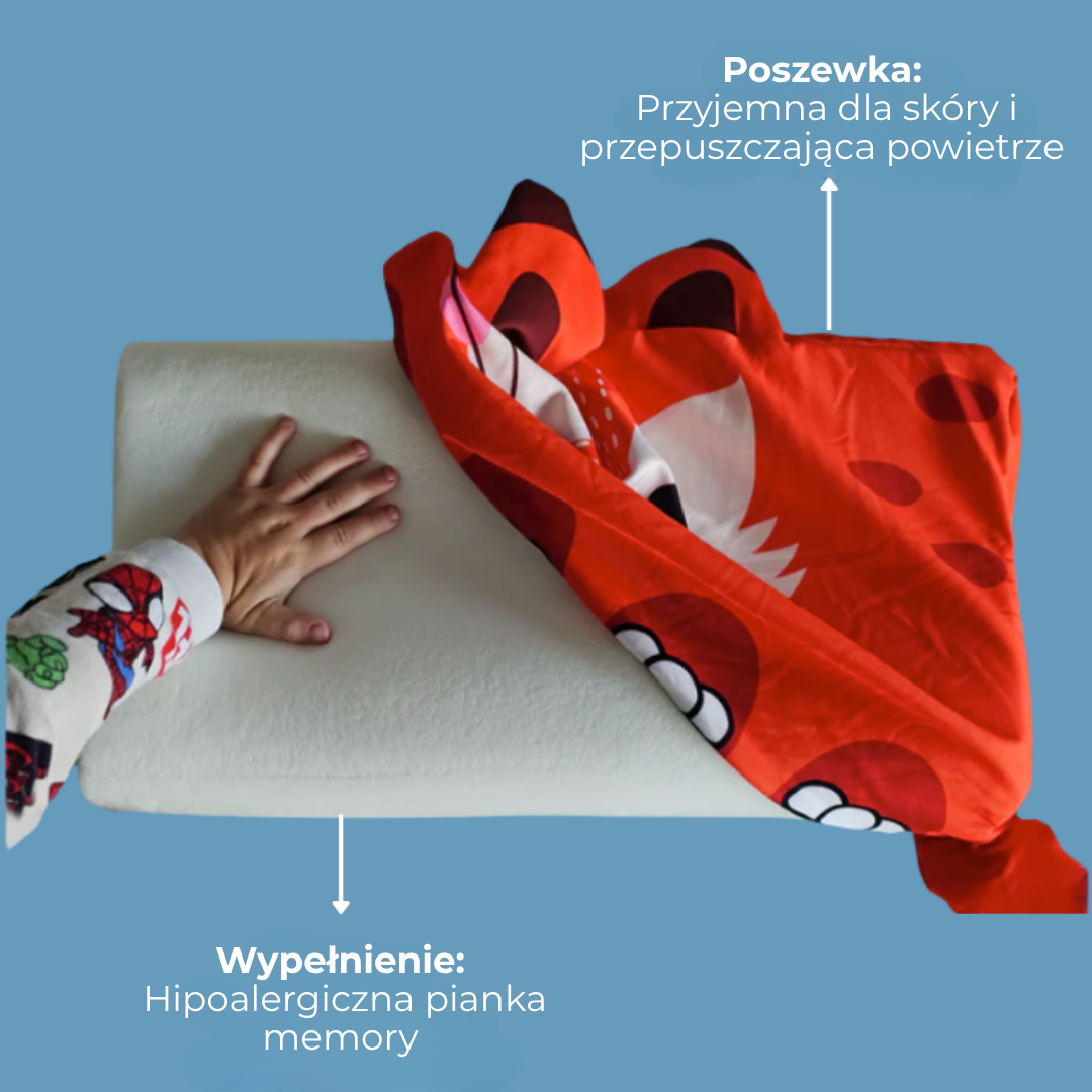 Nappi™ | Poduszka dla dzieci zapewniająca spokojny sen