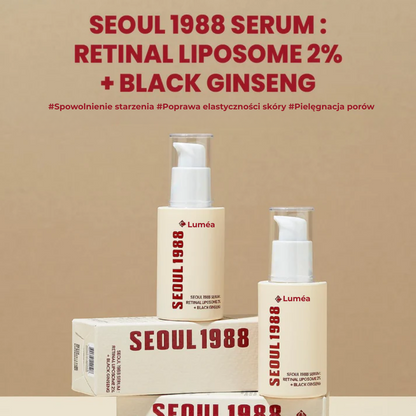 Luméa Seoul 1988 Serum | Blask zaczyna się tutaj: Delikatne, a zarazem skuteczne serum, które pokocha Twoja skóra