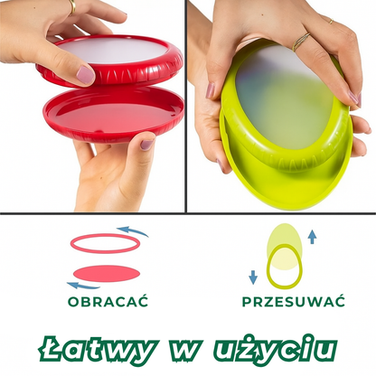 FreshKeeper™ | Pojemniki na owoce i warzywa z silikonową uszczelką