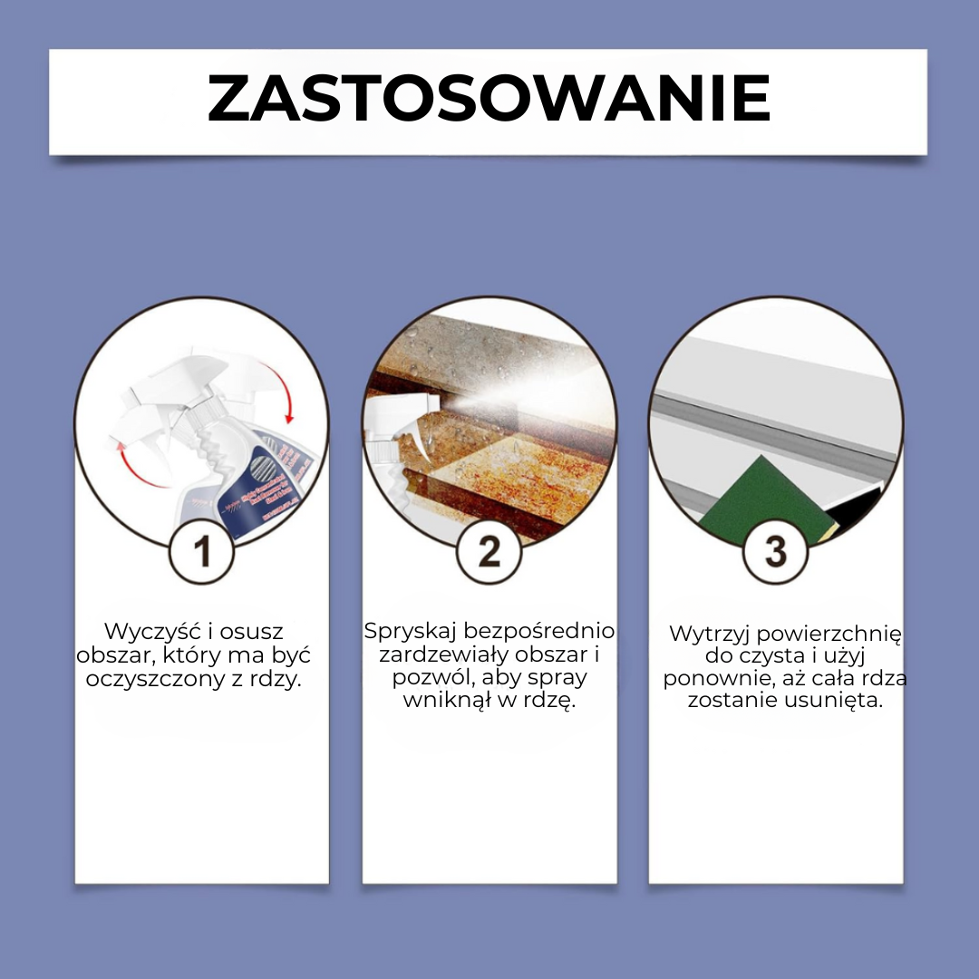 RustRemove™ | Pożegnaj rdzę – mocne, bezpieczne i delikatne rozwiązanie
