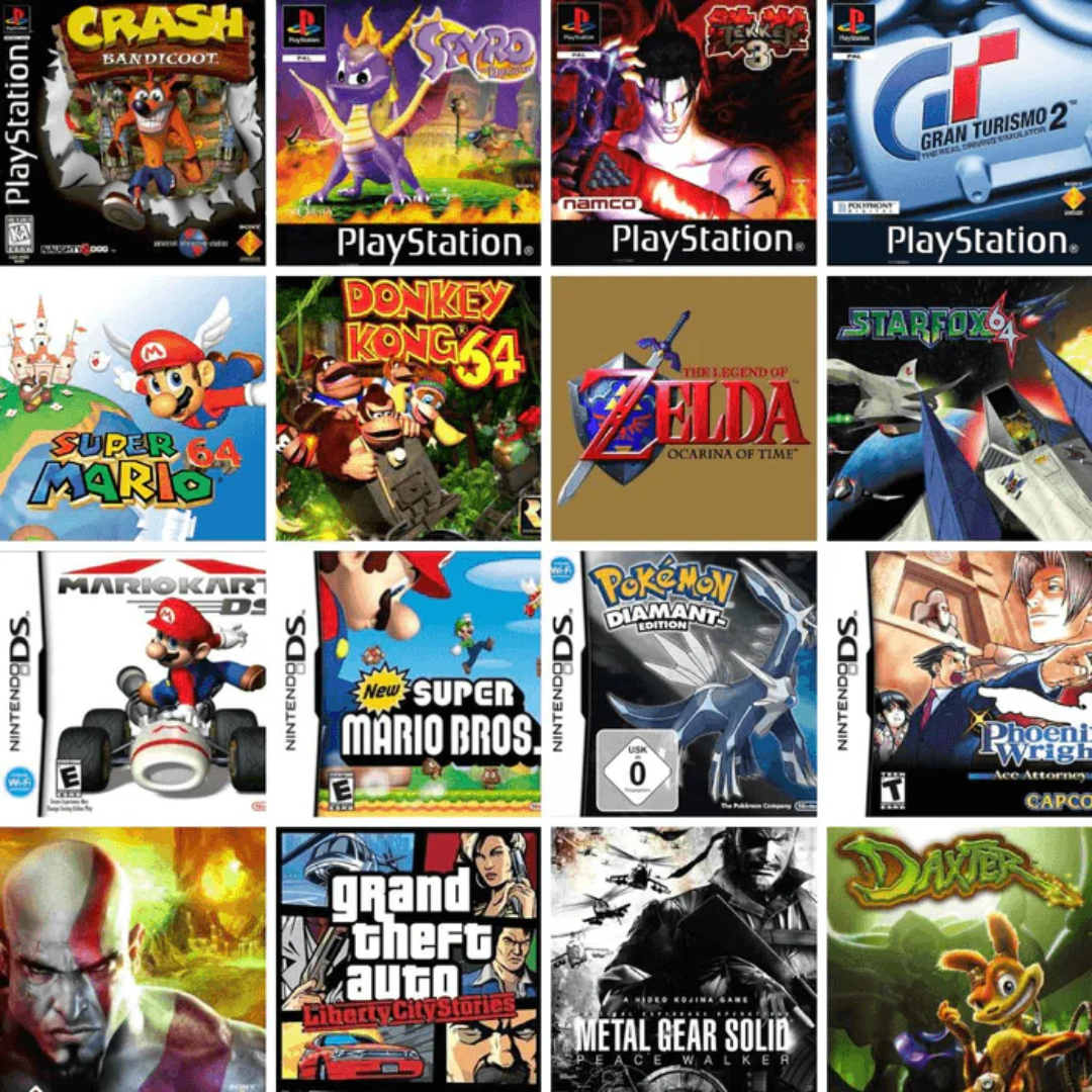 RetroSpel™ | Najlepsza przenośna konsola dla niekończącej się nostalgii