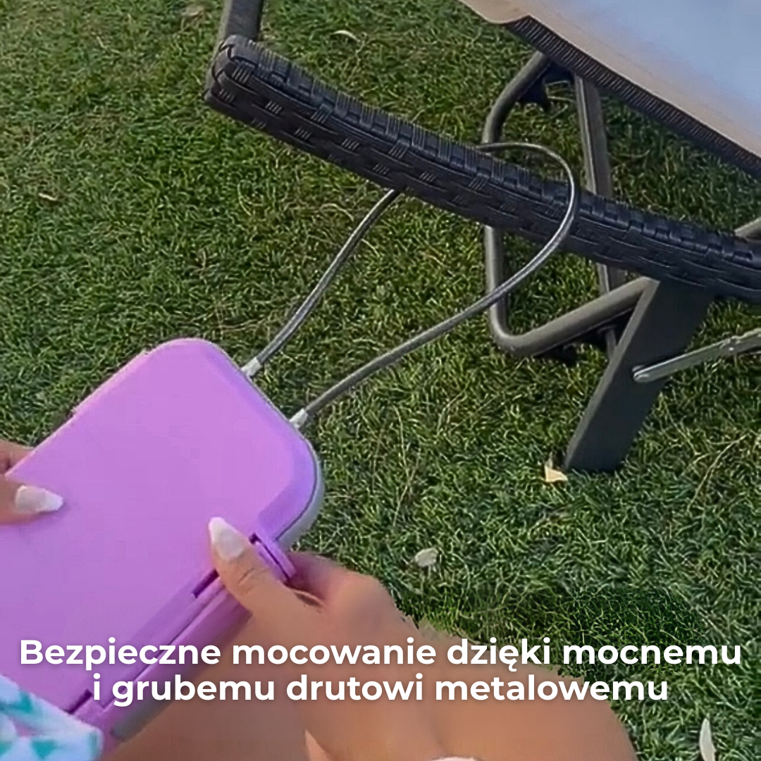 ValuLock™ | Zrelaksuj się bez obaw – Oto idealna plażowa skrytka na Twoje kosztowności!