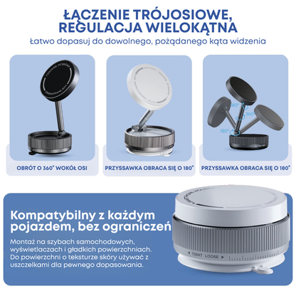 SteadyHold Pro™ | Niezachwiany Chwyt, Swoboda 360° | Bądź w Kontakcie Gdziekolwiek Jesteś