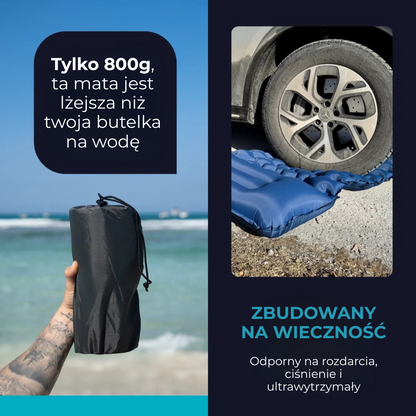 Lufta Mat™ | Ultralekka i kompaktowa mata do spania – idealna w podróży