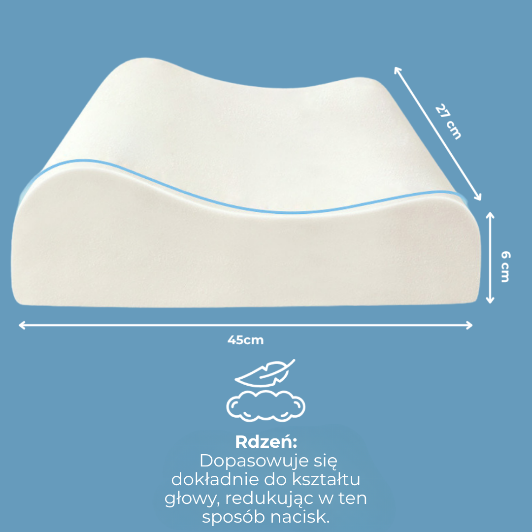 Nappi™ | Poduszka dla dzieci zapewniająca spokojny sen