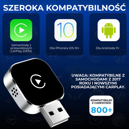 AutoSynk™ | Łatwe połączenie na każdą podróż — konfiguracja nie jest wymagana