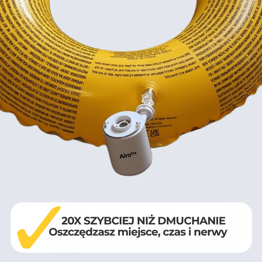 Airo™ | Kieszonkowa pompka z mocą, która zastępuje Twoje płuca!