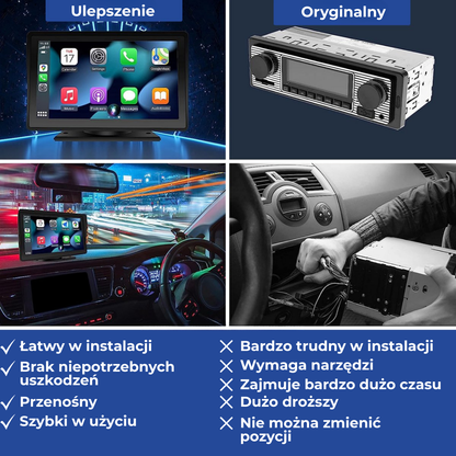 AutoLink™ | Zmień każdy samochód w inteligentny system infotainment w zaledwie 2 minuty!