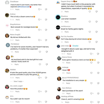 Nineties Play™ | Przeżyj ponownie swoje dzieciństwo dzięki tysiącom klasycznych gier, bez konieczności pobierania, wystarczy podłączyć i grać!