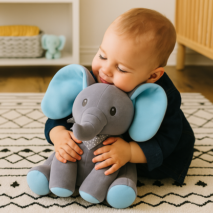 CuddleTune™ | Twój muzyczny przyjaciel-słonik z ciepłymi przytuleniami