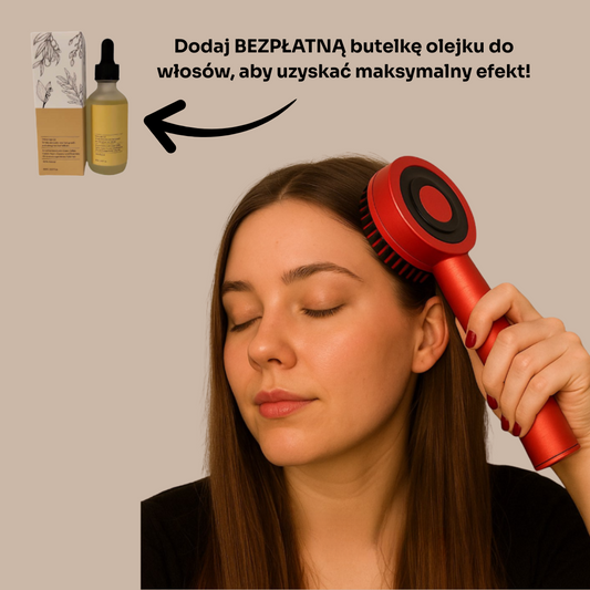 Rosnia™ | Premium Szczotka do Wzrostu Włosów i Pielęgnacji Skóry Głowy | W końcu – naturalny sposób na gęstsze, zdrowsze włosy 🌿✨