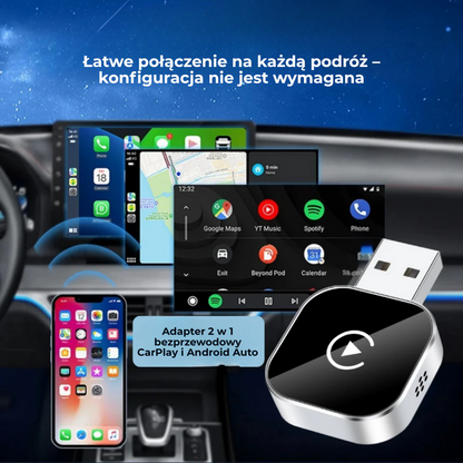 AutoSynk™ | Łatwe połączenie na każdą podróż — konfiguracja nie jest wymagana