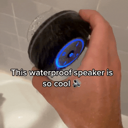 AquaBeats™  | zamienia prysznic w koncert z potężnym dźwiękiem i pokazem świateł LED. Odpowiednie dla wszystkich rozmiarów i kształtów stóp!