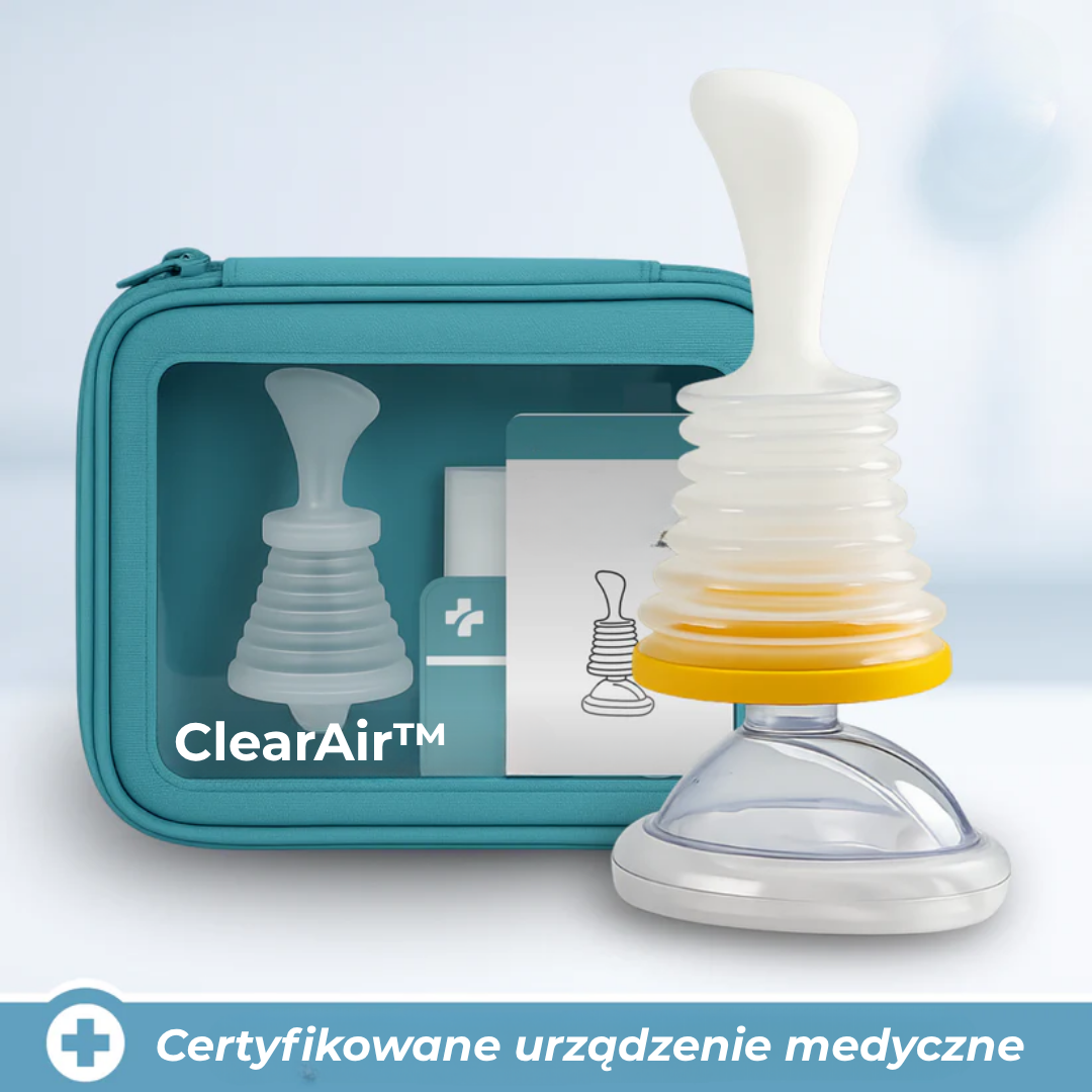 ClearAir™ | Zaufany przez tysiące, sprawdzony w ratowaniu życia w kilka sekund