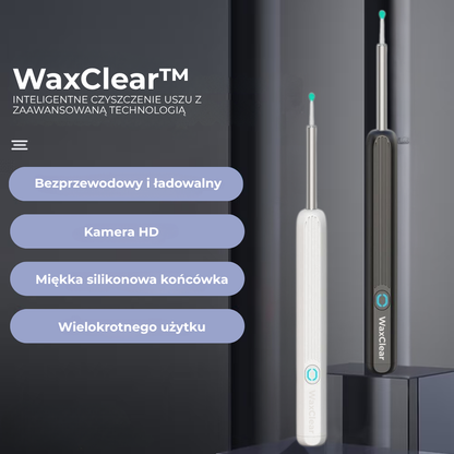 WaxClear™ – Inteligentne czyszczenie uszu z wykorzystaniem zaawansowanej technologii